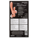 California Dreaming Monterey Magic Dual Action Vibrator packaging back with features and specifications.