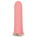 Uncorked Rose Silicone Mini Vibrator Pink with elegant design and user-friendly controls.