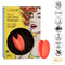 Mini Marvels Silicone Marvelous Massager - Orange, Rechargeable Waterproof Personal Massager in Retail Packaging