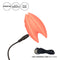 Mini Marvels Silicone Marvelous Massager - Orange with USB Charging Cord, Premium, Silky Smooth, Body Safe