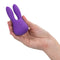 Mini Marvels Marvelous Bunny Purple Vibrator - Rechargeable, Silicone, Bunny-shaped for targeted orgasmic stimulation.