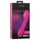 Insatiable G Inflatable G-Wand Vibrator packaging showcasing automatic inflation and G-spot stimulation features.