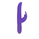 Posh 10 Function Silicone Bounding Bunny Purple Vibrator showcasing dual stimulation and body-safe silicone material.