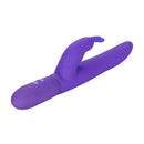 Posh 10 Function Silicone Bounding Bunny Purple Vibrator with sleek design and dual stimulation features.