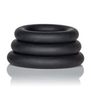 Dr. Joel Kaplan Silicone Support Rings Trio in three sizes for enhancing stamina and pleasure