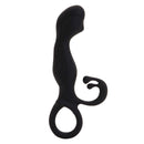 Dr Joel Kaplan Universal Prostate Probe, a sleek black silicone prostate stimulator for targeted pleasure and easy use.