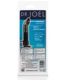 Dr Joel Kaplan 4.5 Inch Perineum Massager Black packaging showcasing ergonomic design for prostate and perineum stimulation.