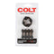 Smoke Colt Enhancer Rings packaging displaying soft, stretchy, comfortable erection enhancers for enhanced pleasure and stamina.