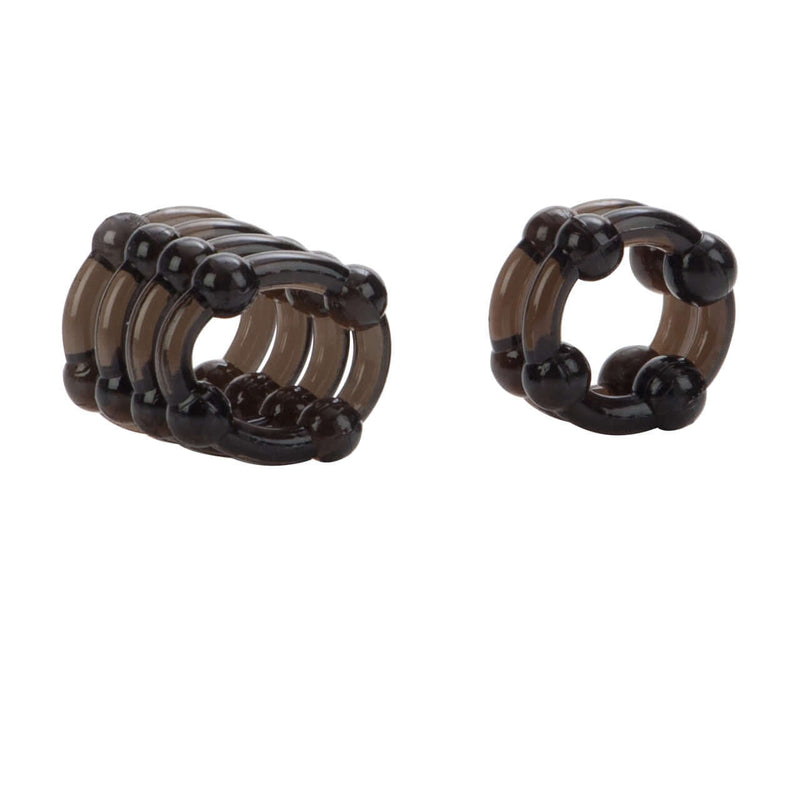Colt Enhancer Rings - Smoke | Soft, Stretchy, Comfortable Erection Enhancers in Smoke Color for Enhanced Stamina