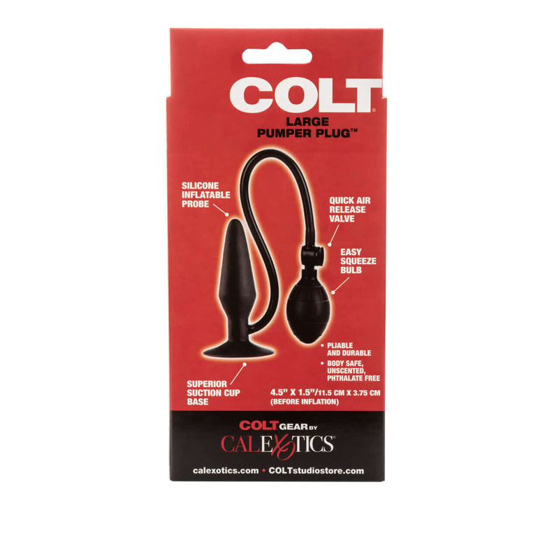 COLT LARGE PUMPER PLUG BLACK-2
