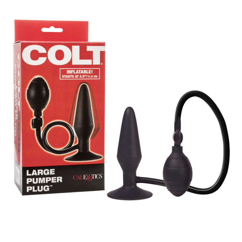 COLT LARGE PUMPER PLUG BLACK-0