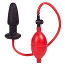 Colt Expandable Butt Plug Calex, an inflatable anal plug with red inflating bulb for customizable fullness.