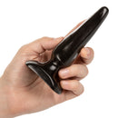 Colt Anal Trainer Kit 3 Graduated Butt Plugs being held in hand for easy anal training and comfort.