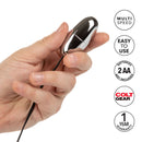 Hand holding Colt Gear Power Pack Bullet Vibrator, showcasing its multi-speed and easy-to-use design.