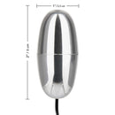 Colt Gear Power Pack Bullet Vibrator, compact and powerful vibrating stimulator, shown from the side with dimensions.