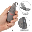 Hand holding the Colt Gear Power Pack Bullet Vibrator remote with easy battery access and multi-speed control settings.