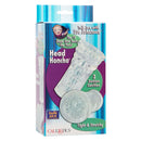 Sue Johanson Head Honcho Stroker with three suction cavities in a transparent package by California Exotic Novelties.