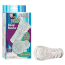 Sue Johanson Head Honcho Stroker with three suction cavities, tight and stretchy design for enhanced pleasure.
