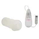 Sue Johanson Super Head Honcho Glow in the-Dark Stroker with bullet vibrator and textured design.