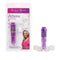 Dr. Laura Berman Athena Waterproof Mini Massager in packaging with attachments displayed, compact vibrator for intimate pleasure