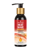 Sensuva Warming Water-Based Moisturizer Heat Wave 4 Oz bottle, designed for intimate moments with warming sensation.
