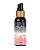 Sensuva Hybrid Personal Moisturizer 1.93 oz Cotton Candy bottle with sweet flavored design.