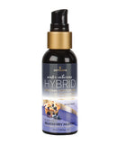 Sensuva Hybrid Personal Moisturizer 1.93 oz Blueberry Muffin, flavored water-silicone personal moisturizer bottle.