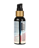 Sensuva Ultra Thick Water Based Moisturizer Strawberry bottle with flip-top lid and ingredient label.