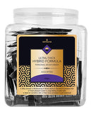 Sensuva Ultra Thick Hybrid Personal Moisturizer 100 Foils in assorted packets for a long-lasting glide.
