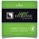 Sensuva Hybrid Personal Moisturizer Unflavored 4 Oz packaging with hybrid formula details.