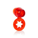 Dual Support Magnum Ring Red Bulk - stretchable support accessory with dual-ring design for enhanced stability.