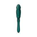 ZALO Sesh Compact Sex Machine in Turquoise Green with PowerThrust technology for enhanced pleasure and versatility.