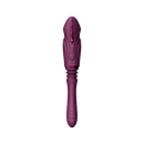 Velvet Purple ZALO Sesh Compact Sex Machine with PowerThrust technology and telescopic range, offering a customizable experience.