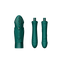 ZALO Sesh Compact Sex Machine in Turquoise Green with two replaceable vibrating massage sticks, featuring PowerThrust technology.