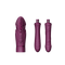 ZALO Sesh Compact Sex Machine in Velvet Purple with vibrating massage sticks featuring PowerThrust technology.