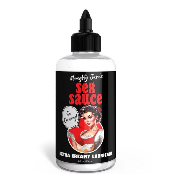 SS NAUGHTY JANES SEX SAUCE EXTRA CREAMY LUBE 8 OZ-1