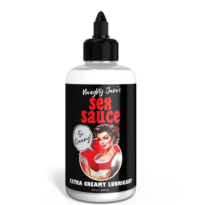 SS NAUGHTY JANES SEX SAUCE EXTRA CREAMY LUBE 8 OZ-1