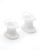 Sport Fucker Ergonomic Ball Stretcher Kit White, two soft, stretchy ball stretchers for comfort-first use.