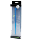 Sport Fucker Piss Play Urethral Sound Blue in packaging, showcasing premium silicone design for internal stimulation.