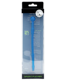 Sport Fucker Piss Play Urethral Sound Blue in packaging, premium medical-grade silicone for urethral stimulation.