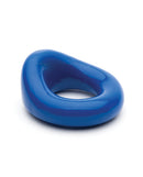 Sport Fucker The Wedge Silicone Cock Ring in blue, designed for comfort and support.