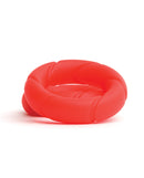 Sport Fucker Ready Rings Cock Ring 2 Pack Red, featuring a bold red stretchy design for comfort and style.