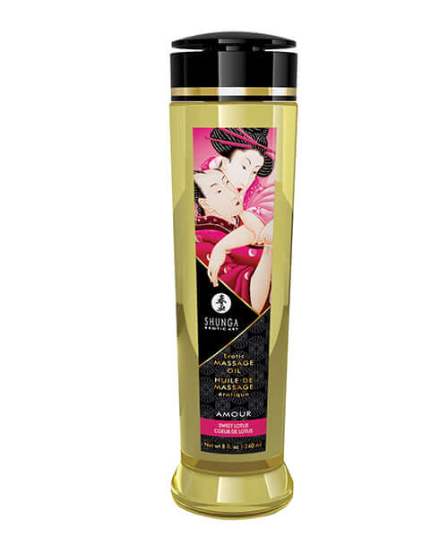 MASSAGE OIL AMOUR/ SWEET LOTUS 8OZ-0