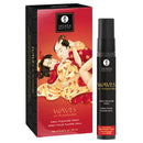 Shunga Waves Of Pleasure Oral Spray Sparkling Strawberry packaging and product for intimate experiences.