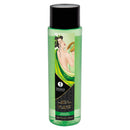 Shunga Kissable Bath and Shower Gel Sensual Mint 12.5 Oz bottle with mint graphics and label.