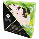 Shunga Moonlight Bath Sea Salt Crystals Lotus Flower 2.6 Oz packaging with vibrant artwork and colors.