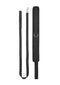 VELVET & VELCRO COLLAR & LEASH ADJUSTABLE BLACK-4