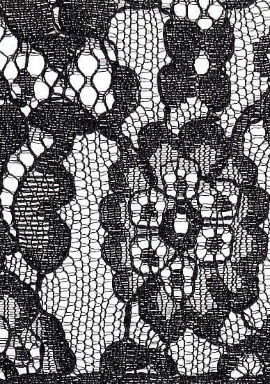B&W LACE MASK WITH ELASTIC STRAP-4