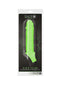 Glow in the Dark Smooth Stretchy Penis Sleeve in Fluorescent Green Packaging