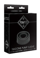 PUMPED SILICONE PUMP SLEEVE MEDIUM BLACK-1